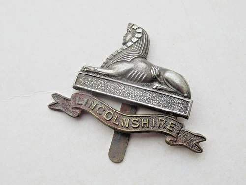 WW1 Era Lincolnshire Regiment Territorial Battalion Cap Badge