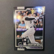 2026 Topps Series 1 Baseball #164 Brenton Doyle BLACK BORDER #/75