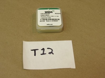 Widia TDM1826UPM TDM07188UP WU25PD .7188 carbide replacement drill tip head