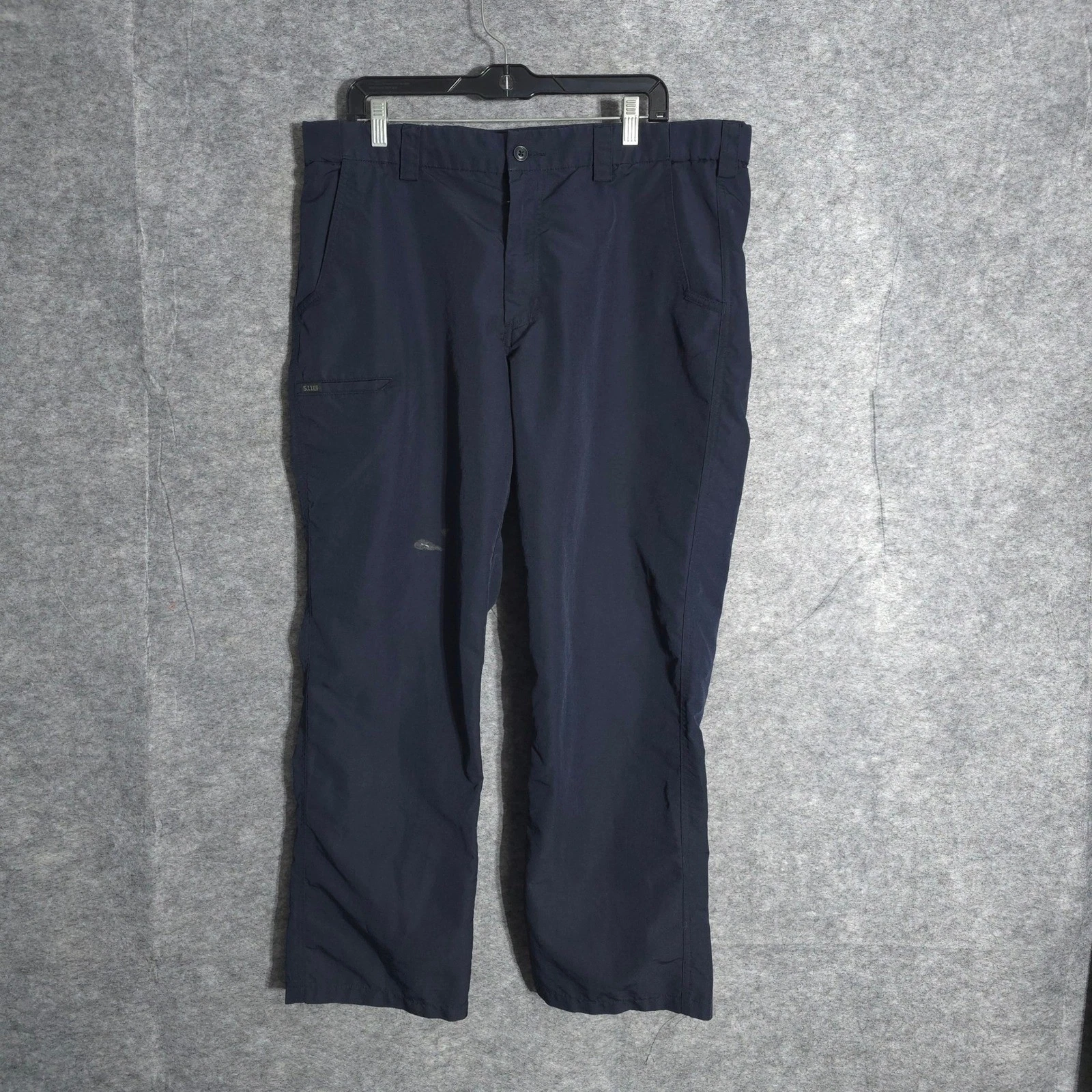 5.11 Tactical Pants Mens 38x30 Navy Blue Ripstop Fast-Tac Urban Utility Workwear
