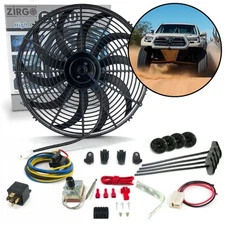 Zirgo High Performance Adjustable 16 Fan Cooling System Kit for Toyota Tacoma