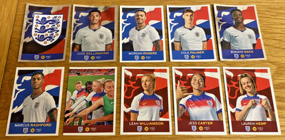 ** Panini Sticker - M&S - England 2026 - 10 x neue verschiedene Sticker **