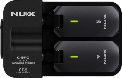 NUX C-5RC 5.8GHz Wireless Guitar System for Active or Passive Pickup Guitar
