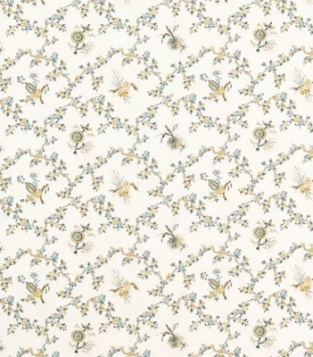 Sanderson Stoff 'TRELLIAGE - KAMILLE/KREIDE' 3,6 METER - GILES DEACON COLL