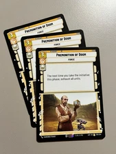 Star Wars Unlimited LOF 203 Premonition of Doom x3 Play Set