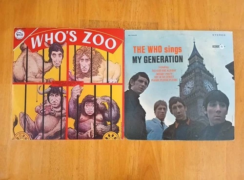 The Who, Vinyl LPS, Lot of 2. Who's Zoo & My Generation