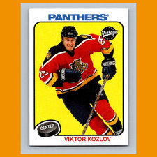 Viktor Kozlov #107 2001-02 Upper Deck Vintage Florida Panthers Hockey Card NHL
