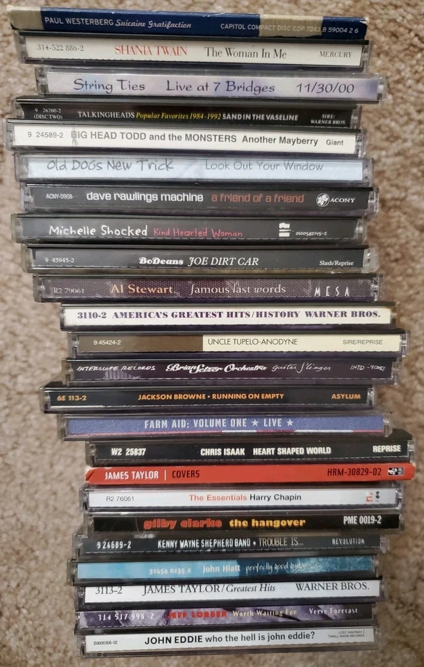 Mixed Various Artist 24 Music CD Lot Abstract Country Rock Classic Guitar - Image 2 of 4