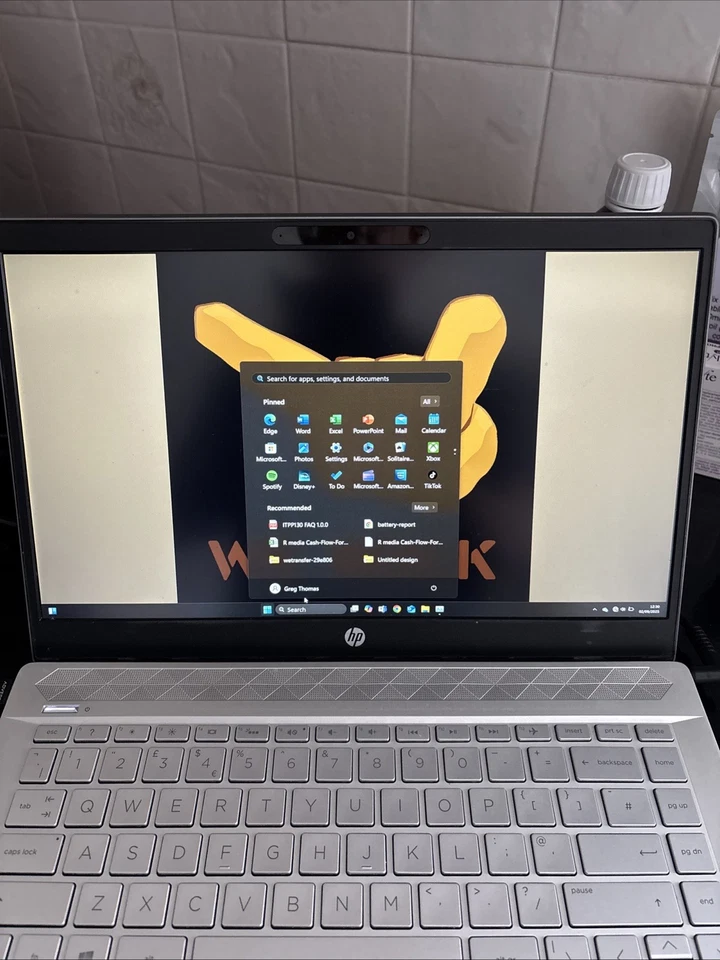 * HP Pavilion 14" Laptop - Intel Core i7, 512 GB SSD, Silver RRP £899 - Image 4 of 4