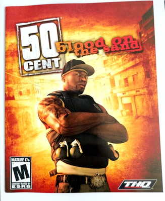 50 Cent: Blood on the Sand Sony PlayStation 3 - Manual Only AUTHENTIC OEM USA
