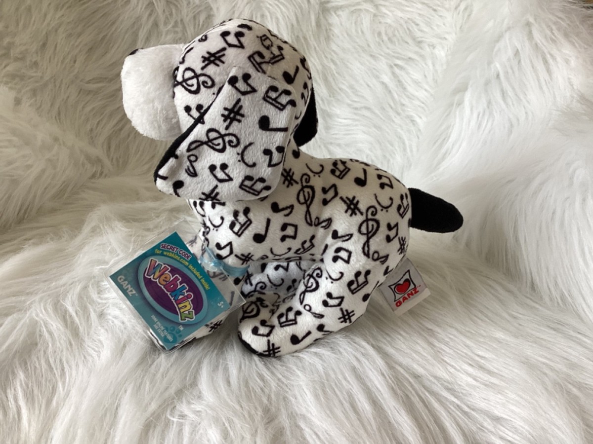 WEBKINZ MUSICAL 🎵 DALMATIAN 🐶 HM714 - NEW W/SEALED CODE - HARD