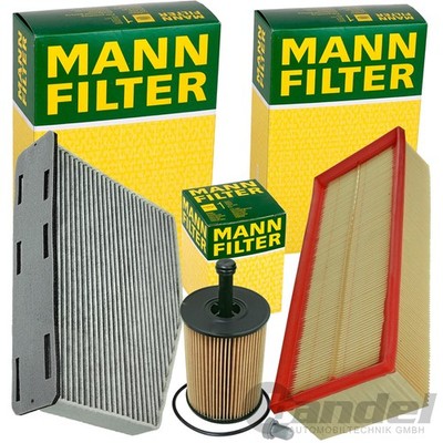MANN FILTER FILTERSET INSPEKTIONSPAKET für VW TOURAN 1T GOLF 5 6 1.9 2.0 TDI