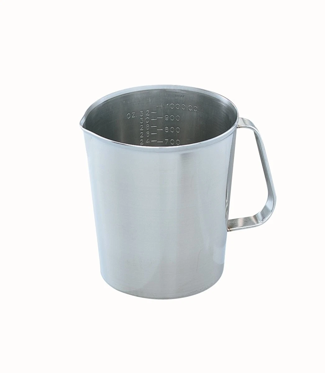 Vollrath Stainless Steel 32oz Graduated Measuring Cup NSF 18ga 1 Qt Kitchen Tool