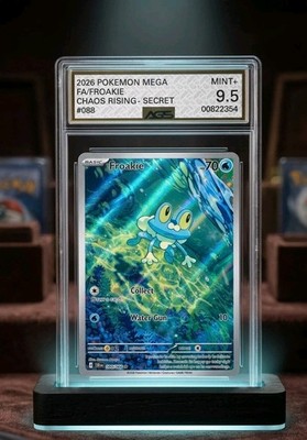 froakie pokemon card holographic Pokmon: - SV11 - Hidden Fates [Grass]2 Froakie (Cosmos Holo) 056/197 -