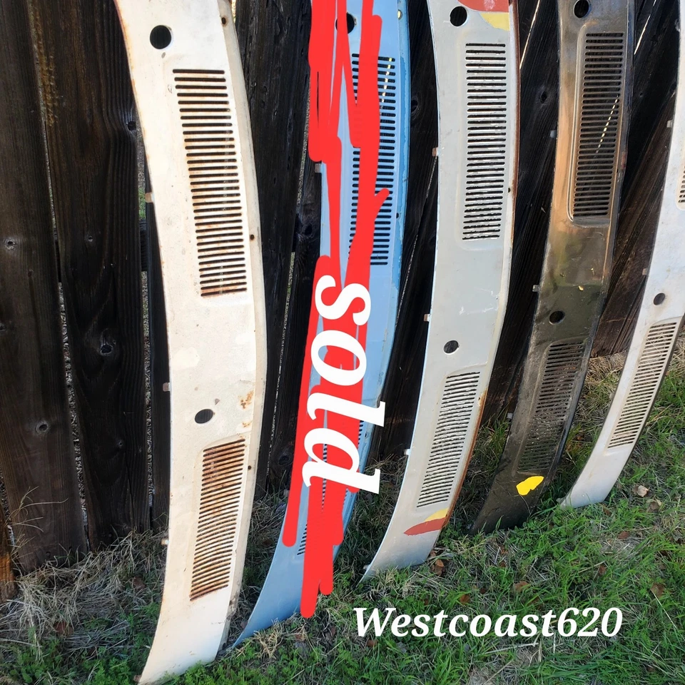 Panel de parabrisas Datsun 620 72-79 capó limpiaparabrisas ventilación/cubierta 1972-1979 Foto 2 de 2