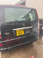 Mercedes-Benz Vito Tailgate Boot Lid 2009 Bus BARE 4/5dr W639 9197 Black (07-24)