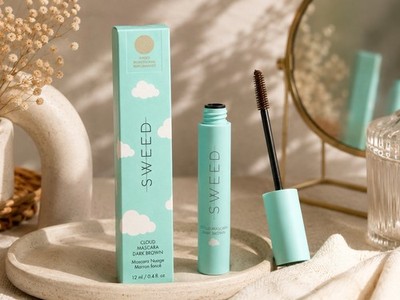 SWEED Cloud Mascara Dark Brown 12ml Long Lasting Volumising Mascara Neu