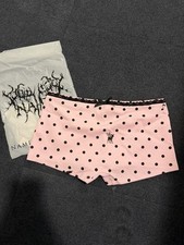 Named Collective Nova Polka Dot Micro Hotpant Shorts Baby Pink Medium
