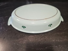 Dru Holland #26  Tulips Enameled Cast Iron Baking Gratin Dish 