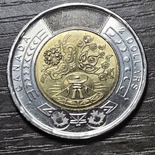 2023 Canada $2 National Indigenous Peoples Day Non-Coloured Toonie PB2673