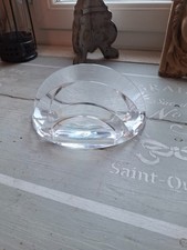 Porte-courrier vintage en plexiglas transparent