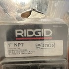 RIDGID 37835 1" NPT Right-Hand Pipe Threader Die Set w/ Pipe Die, 1" — photo 3