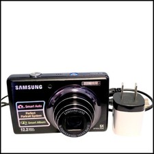 Samsung SL620 12.2 Megapixels Digital Camera 5x Optical Zoom 16GB SD Card Charge