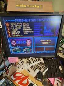 NBA JAM JAM PCB JAMMA ARCADE REVISION 3.01 BOARD SET WORKING!!!! MIDWAY 