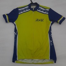 Zoot Hawaii Ironman Triathlon Cycling Jersey Mens Medium Yellow Made USA