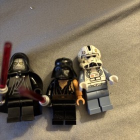 LEGO Star Wars: Emperor Palpatine's Shuttle (8096) Minifigures Lot Of 4 Anakin