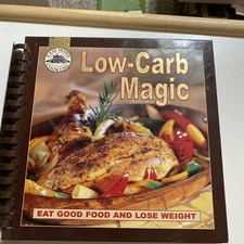 Easy Home Cooking Low-Carb Magic Cookbook Over 100 Recipes Spiral Hardcover
