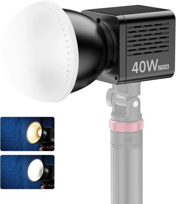 Ulanzi LT028 40W PRO Bi-Color LED Videolicht mit Akku COB 2500 6500K Studiolicht