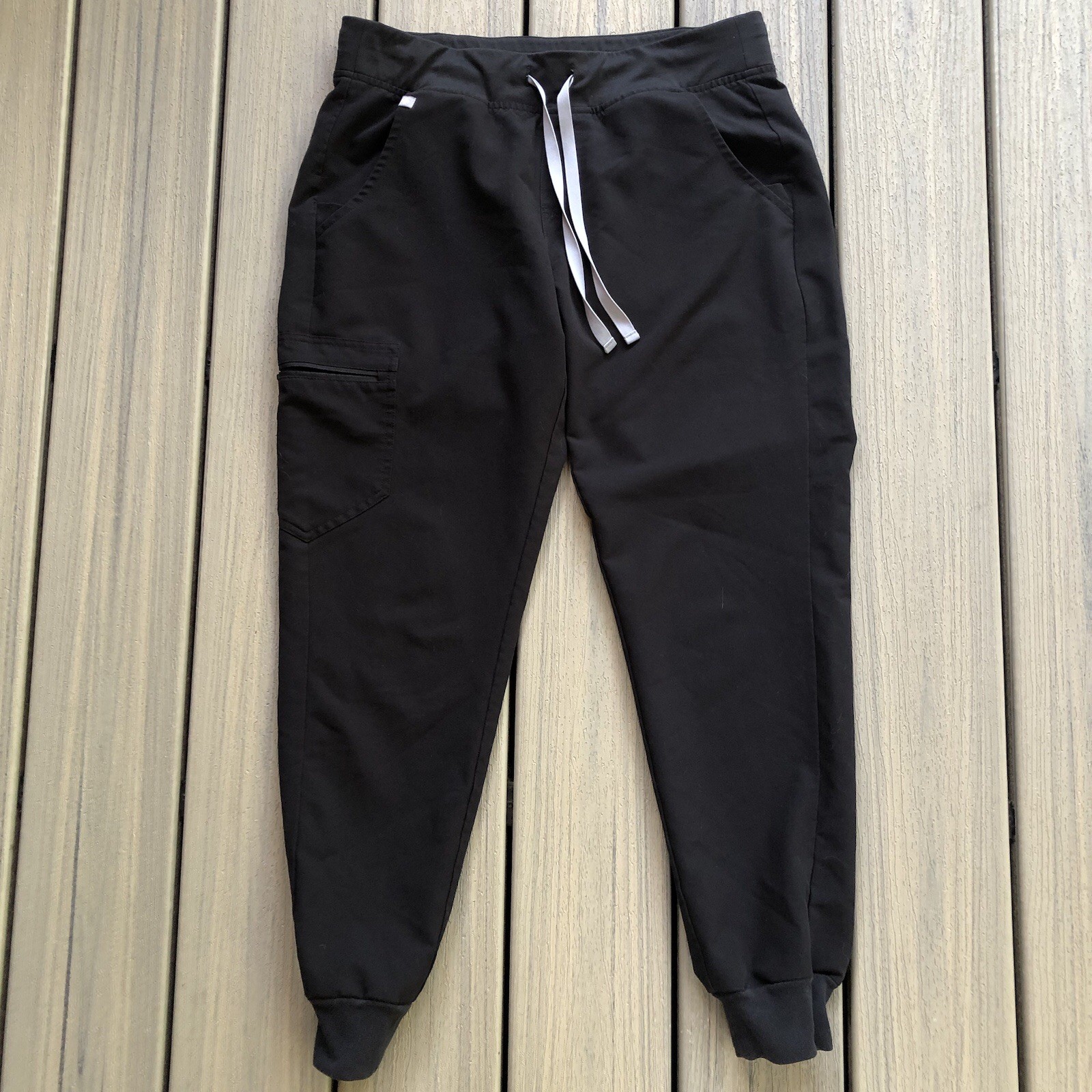 Figs Technical Collection Black Pull on  Scrubs B… - image 1