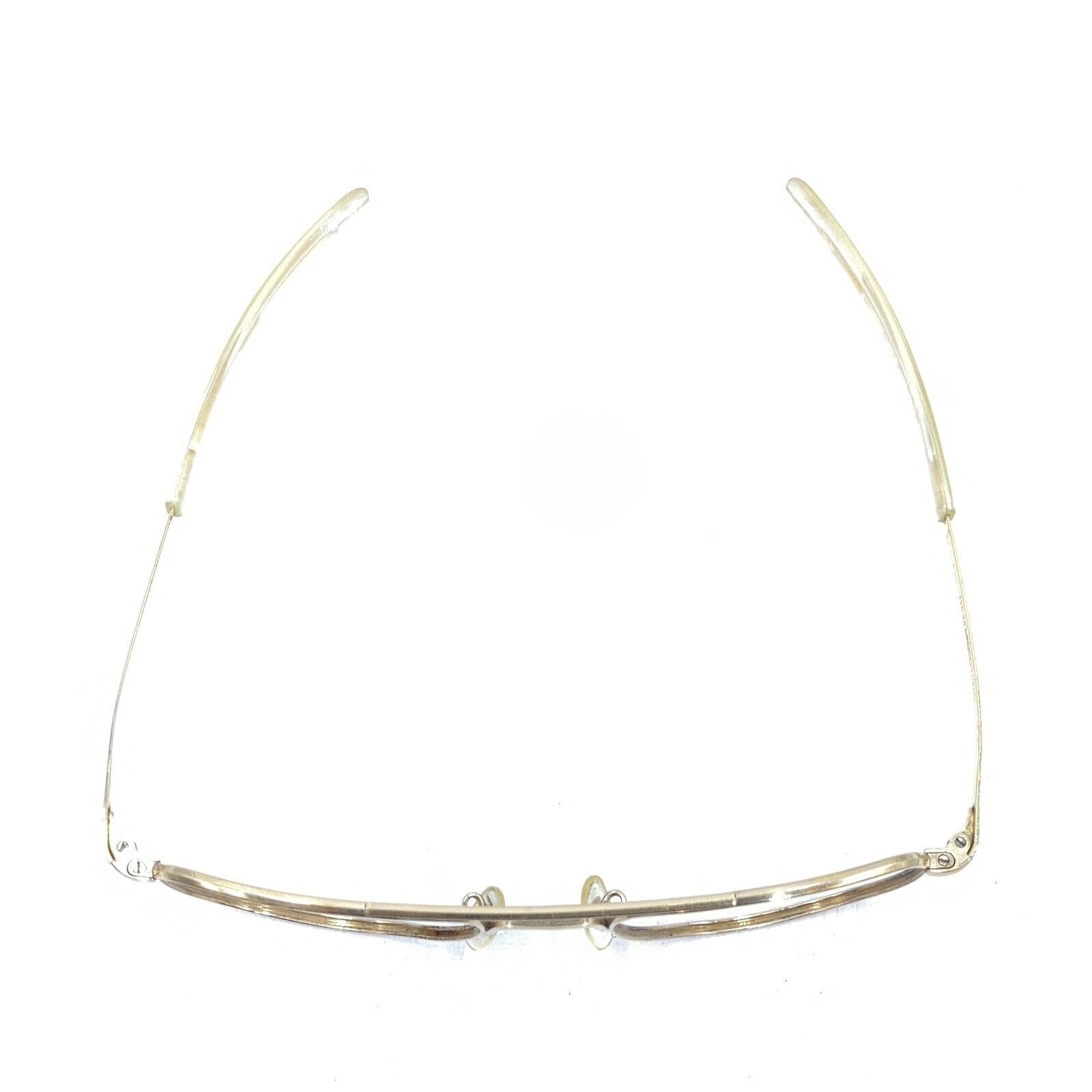 Randolph Engineering Gold Square Aviator Sunglass… - image 3