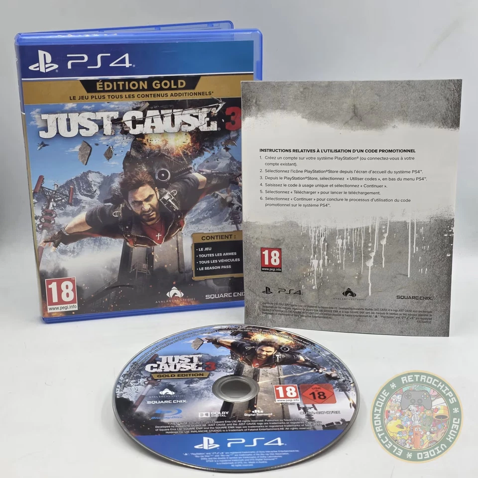 Just cause 3 Gold Edition PS4, photo 1 sur 4