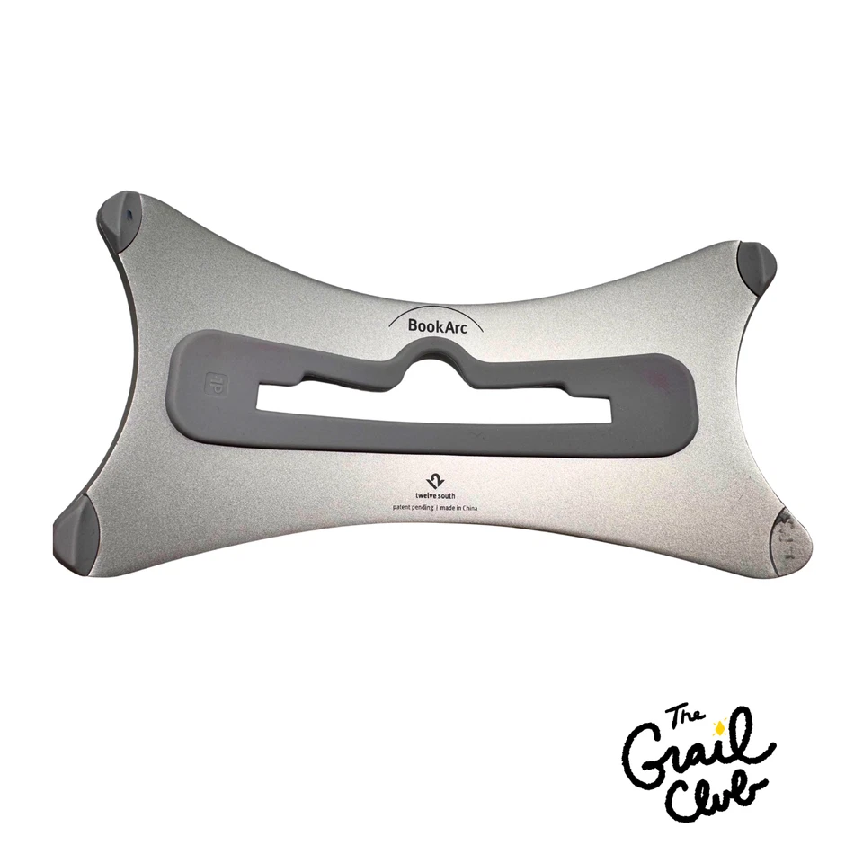 Twelve South BookArc Stand w/ 2 Inserts - Silver Aluminum - Free Shipping - Image 2 of 4