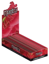 Mantra Papers Cherry Flavored Rolling Paper Full Box (24 Booklets) 