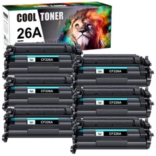 6x CF226A 26A Toner Cartridge For HP LaserJet Pro M402 M402n M402dne MFP M426fdw