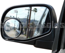 2pc 3" Blind Spot Mirrors Universal Wide Angle Convex Rear Side View Car Truck