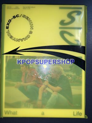 EXO-SC 1st Mini Album What a Life CD Photobook Great OOP No