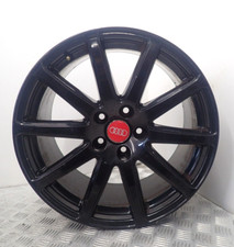 AUDI TT MK2 SPEEDLINE 18" BLACK  ALLOY WHEEL RIM 8J0601025AB (Z-125)