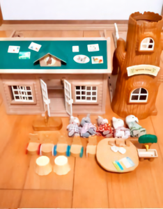 sylvanian families forest school
