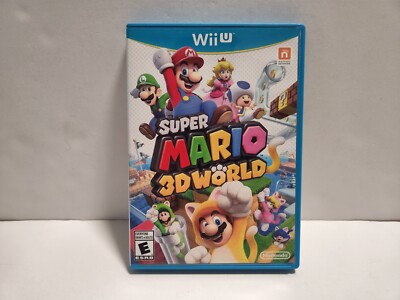 Super Mario 3D World (Nintendo Wii U, 2013) CIB Complete TESTED WiiU