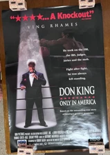 ROLLED DON KING: ONLY IN AMERICA 1997 MOVIE POSTER 27x41 VING RHAMES