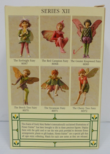 Cicely Mary Barker Flower Fairies Series XII Greater Knapweed #86969 Ornament - Picture 5 of 11