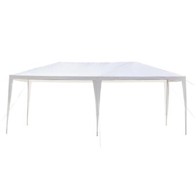 10x20' Event White Outdoor Wedding Party Tent Patio Gazebo Canopy Waterproof