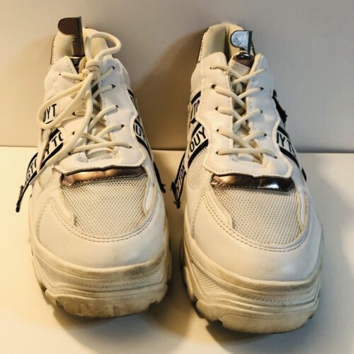 Women’s She&In Tongtouy Sneakers White Athletic Shoes Size 8.5 (39) - Picture 3 of 7