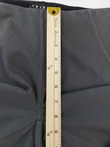 Tribal Leggings Womens XS Gray Carbon Flatten It Split Hem Stretch NWT $62.99 - Picture 5 of 15