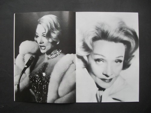 MARLENE DIETRICH KONZERTPROGRAMM MERVYN CONN COCTEAU HEMINGWAY TYNAN 1975 - Bild 3 von 8