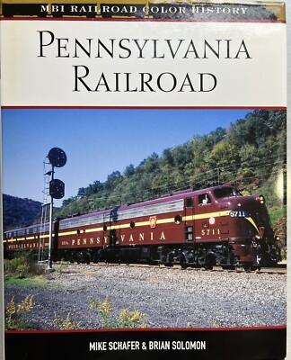 Pennsylvania Railroad Color History Book New Condition